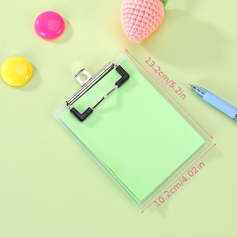 Mini Clipboard Notepads Great For Small Notepads Easily - Temu