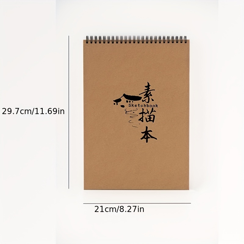 Sketchbook A4 Sketch Paper Hand Painted Book Sketchbook - Temu