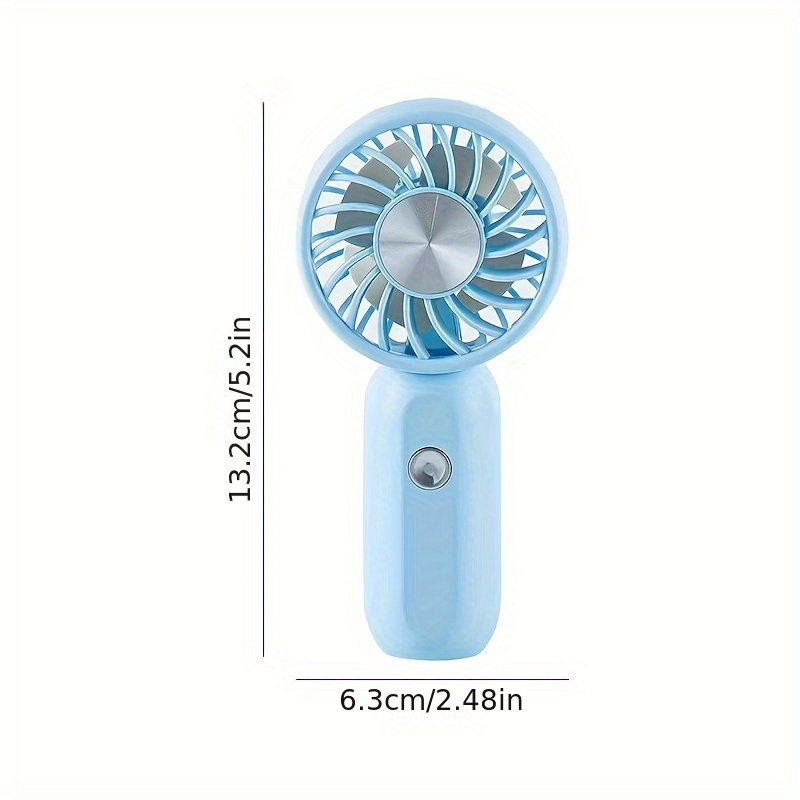 Portable Mini Fan - USB Rechargeable, 3-Speed Handheld Personal Fan with Long Battery Life for Office, Bedroom, Travel & Camping, Outdoor Use details 5