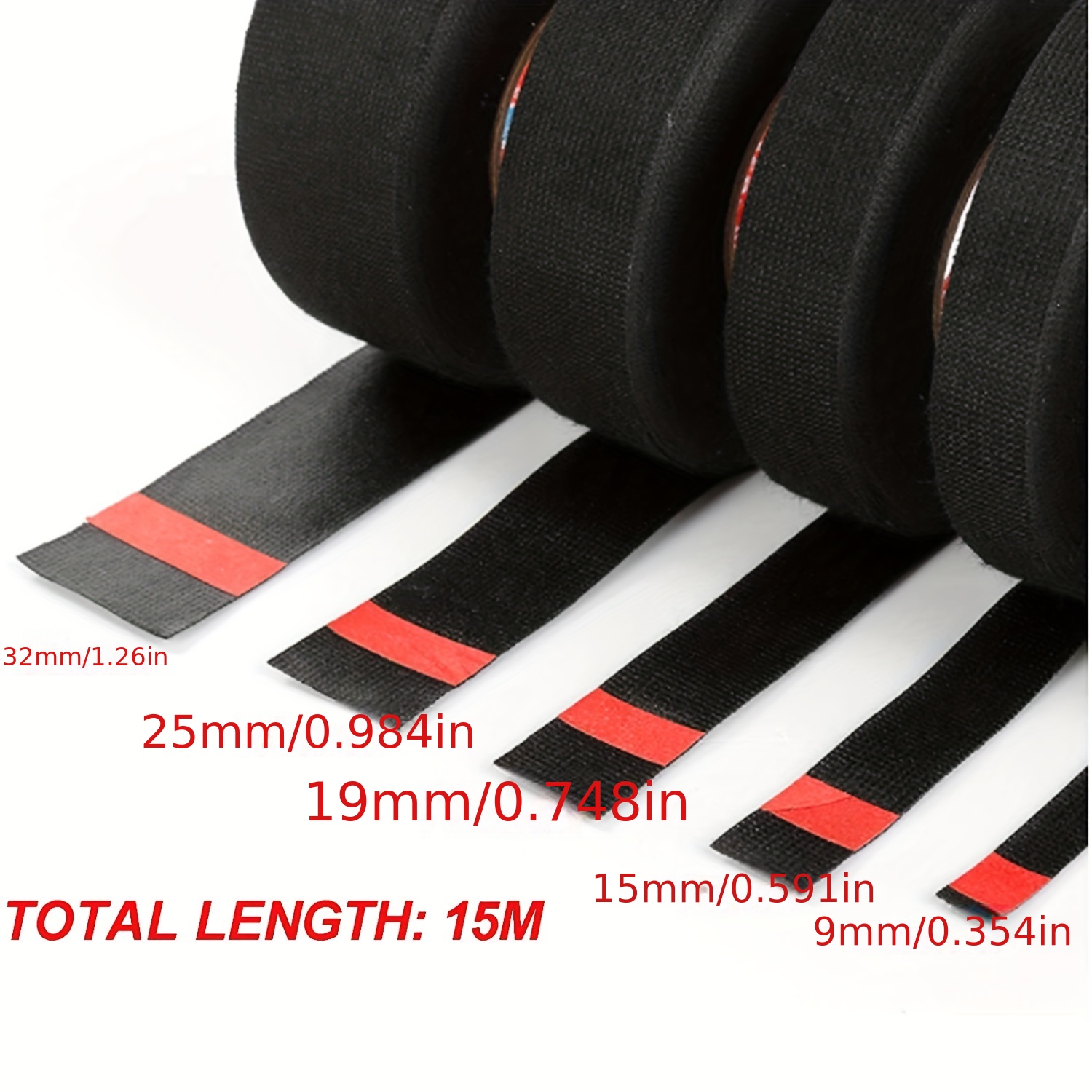 Heat resistant Adhesive Cloth Fabric Tape For Automotive - Temu