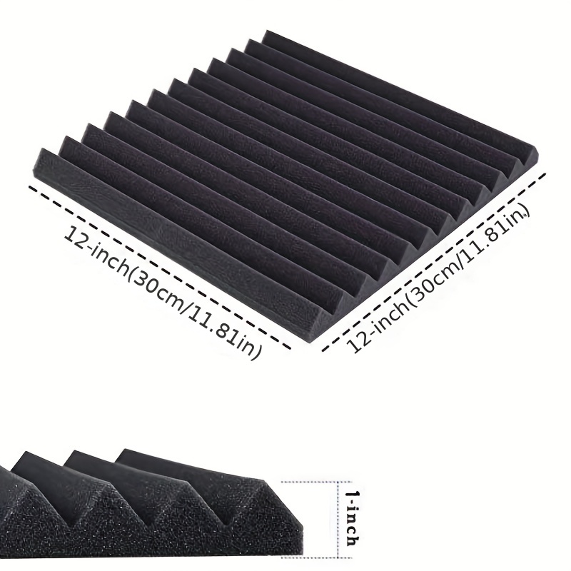 Insonorización Esponja Panel Adhesivo Pirámide tachonada 50x100 Mejor