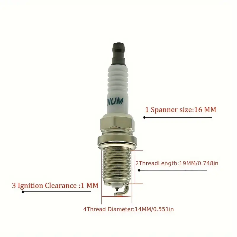 Ik16 5303 Iridium Power Spark Plug Ignition Candle Mercedes - Temu