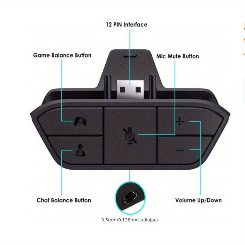 Xbox one headset discount adapter near me