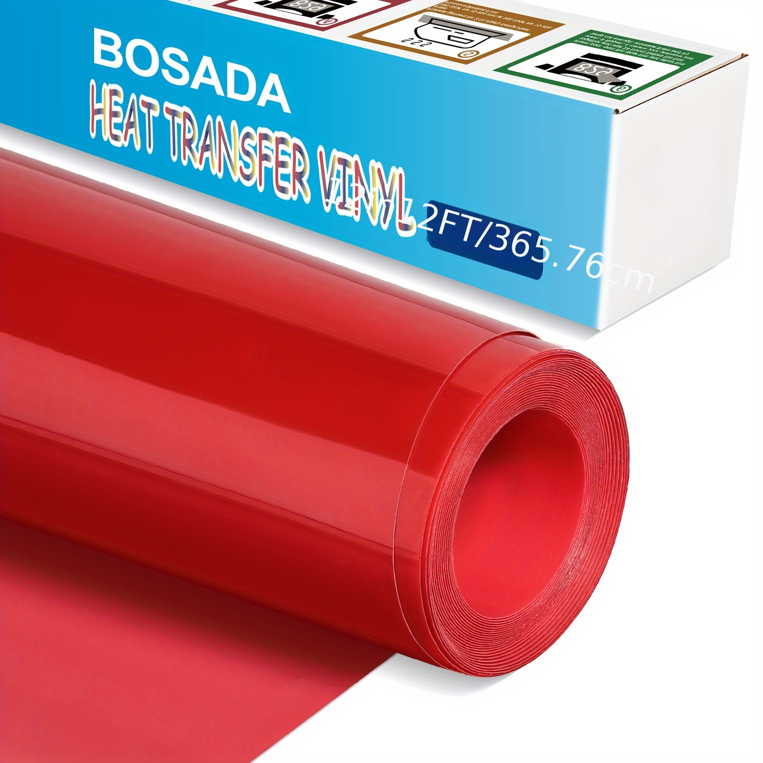 Red Heat Transfer Vinyl Rolls By Craftables