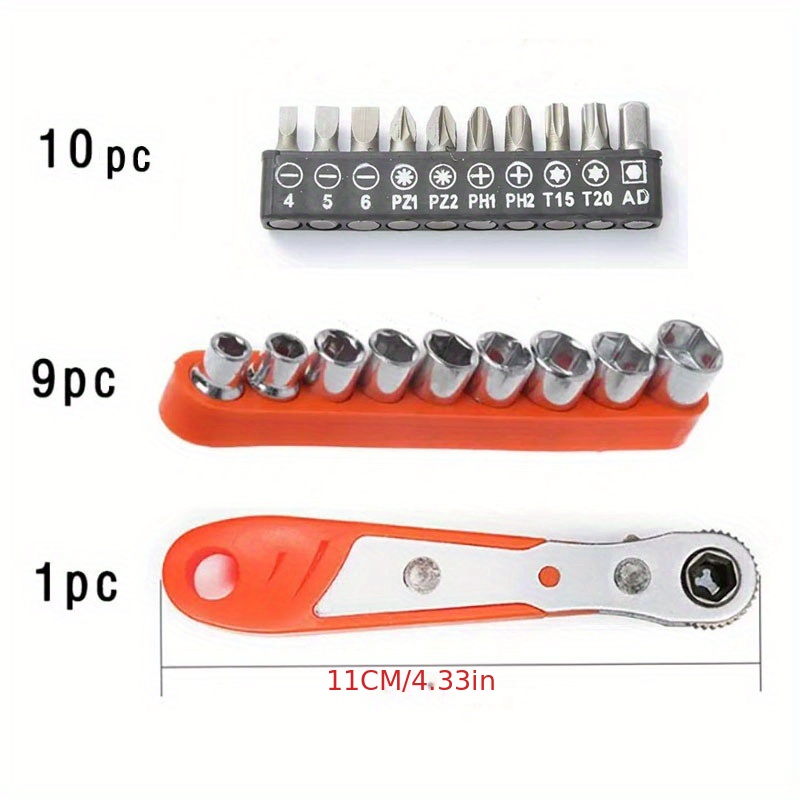 Two way Multi function Forward Reverse Ratchet Screwdriver