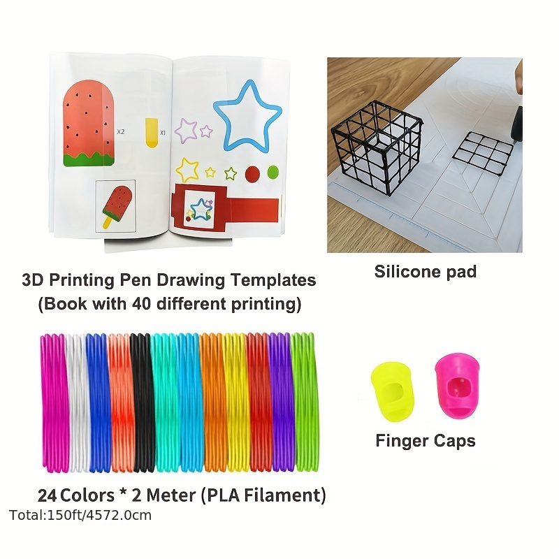 Cctree 3d Bolígrafo 3d Dibujo Niños Pluma Filamento Pla - Temu Chile