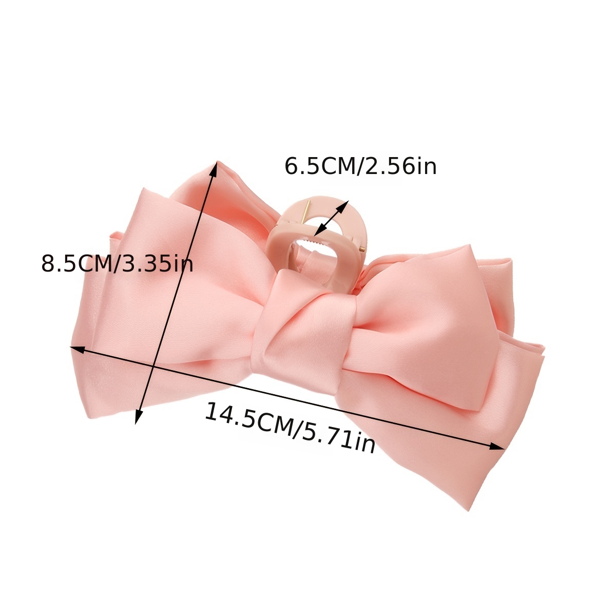 Hair Claw Clips Bowknot Hair Styling Accessories For Girls French