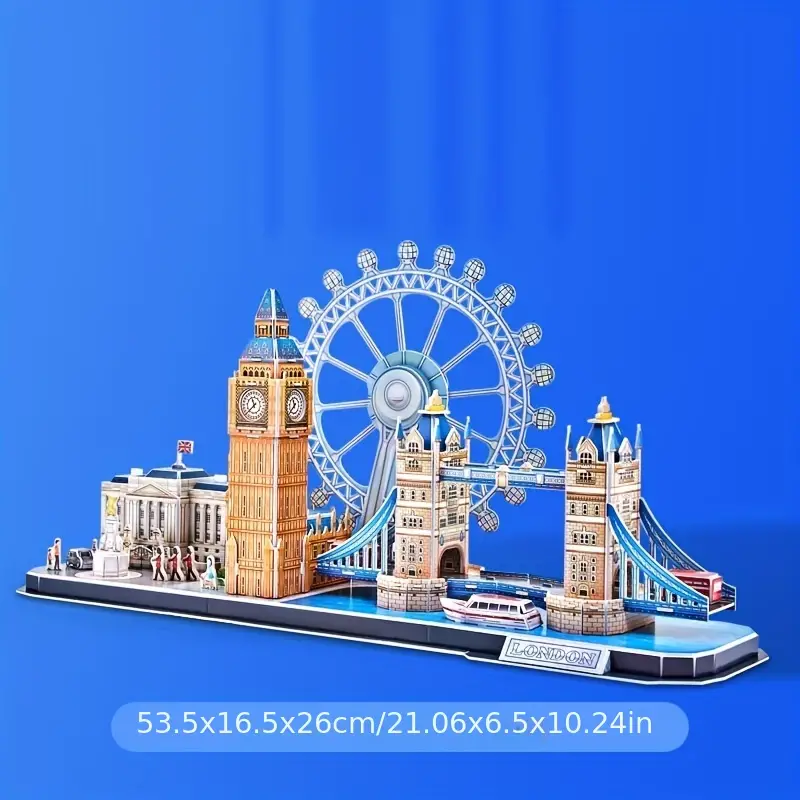 Puzzles 3D ROYAUME UNI London Bridge Big Ben City Skyline - Temu