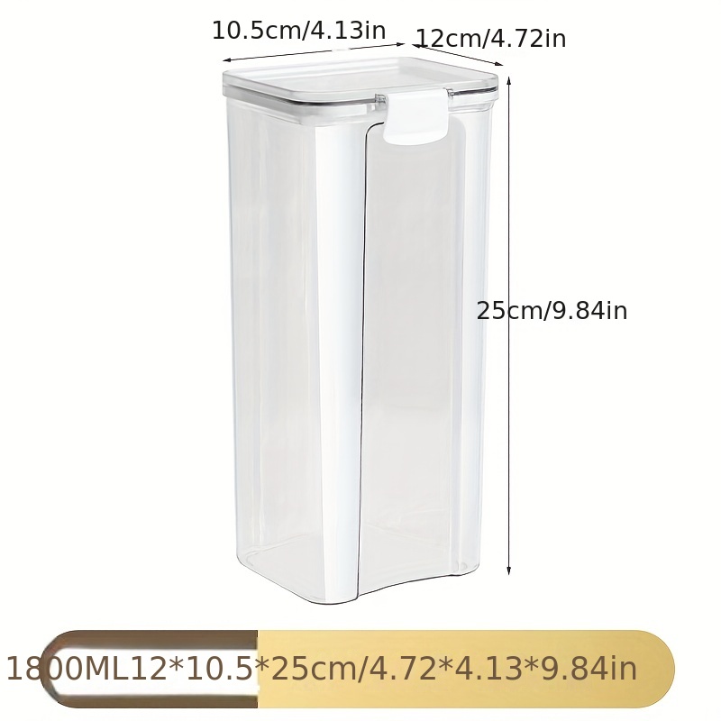 Square Tall Container 4L