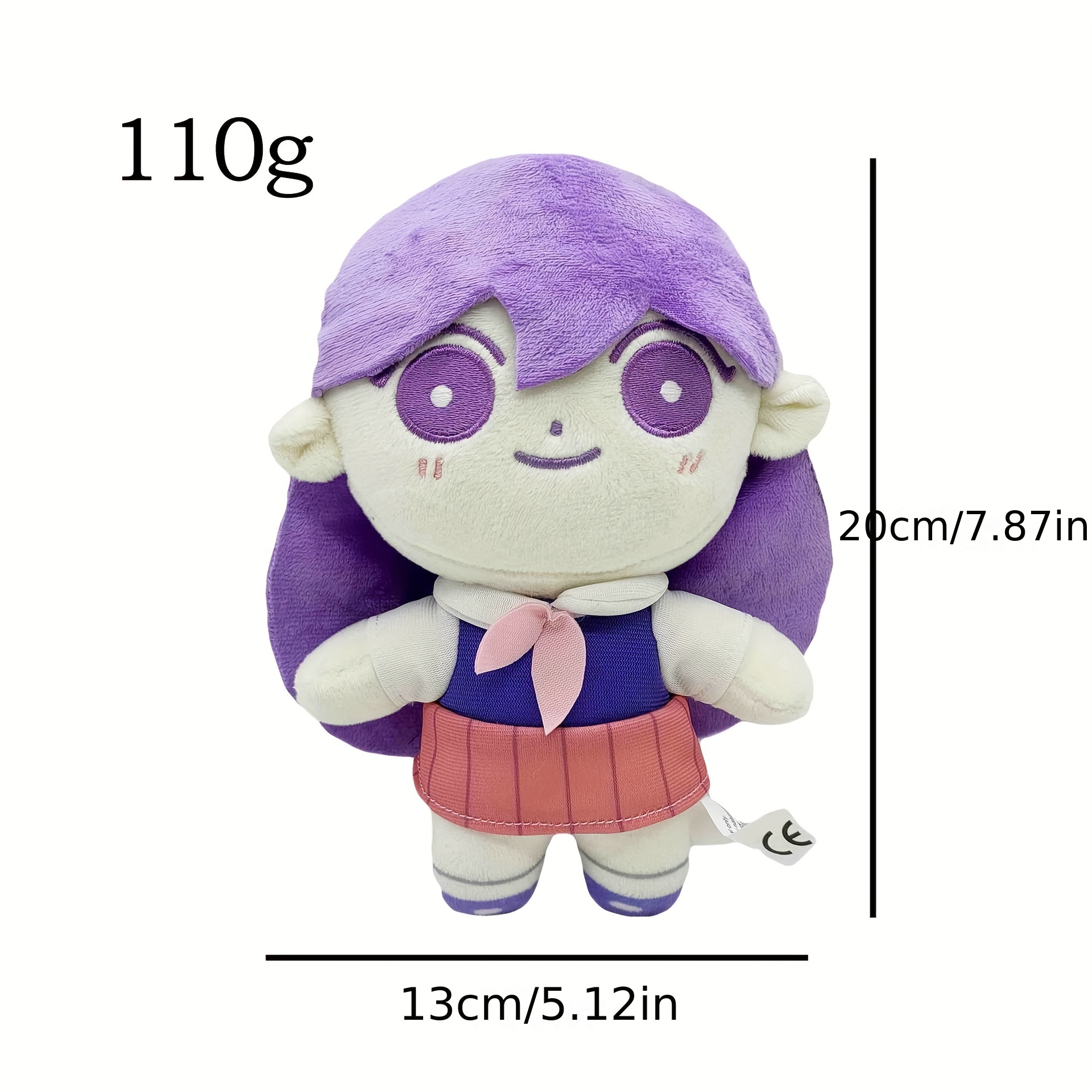 Basil Plush Toy Omori Plush Toy - Omori Plush