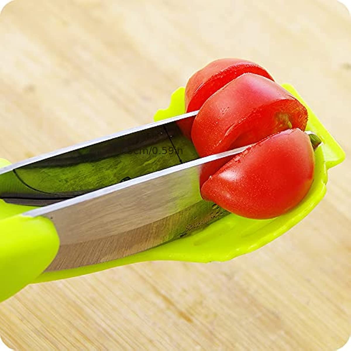 Salad Chopper Scissors Lettuce Chopper Stainless Steel Salad Cutting Tool  Salad Scissors for Chopped Salad for Cucumbers Lettuce