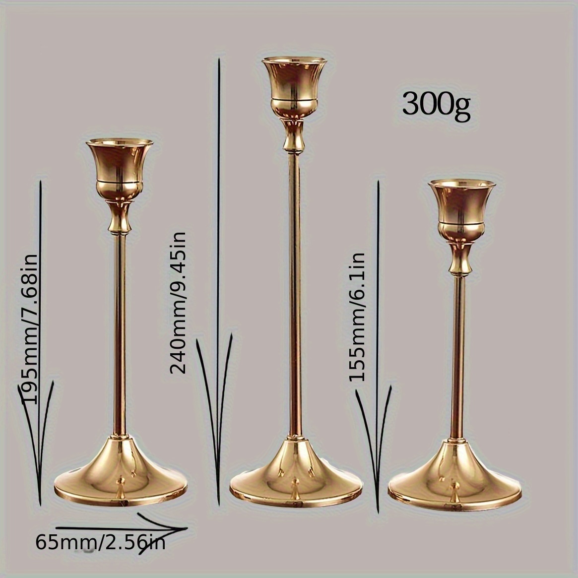 Decorative Diffrent color Brass Antique Candle Holder, For Home