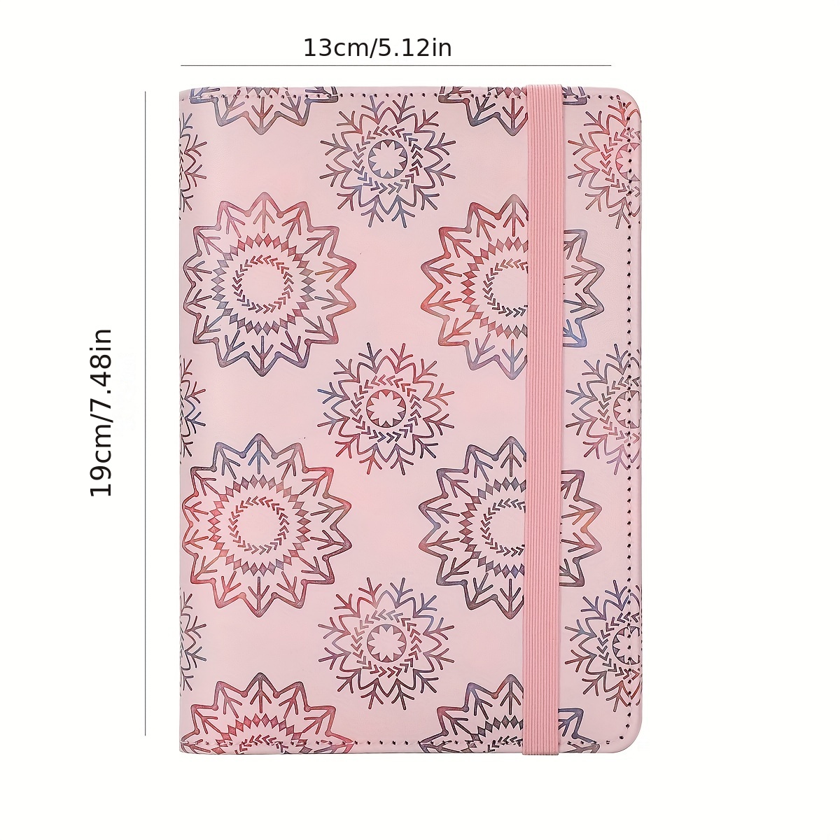 1 Ensemble Mandala Reliure A6 Couverture Rechargeable Cahier De