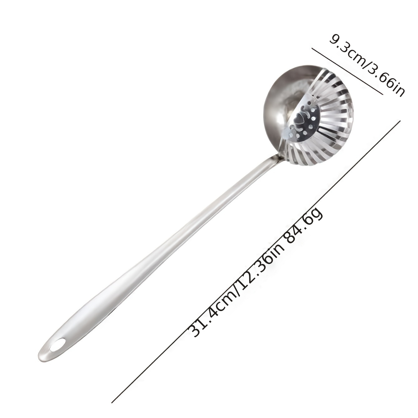 Stainless Steel Hot Pot Strainer Scoops Hotpot Soup Ladle Spoon