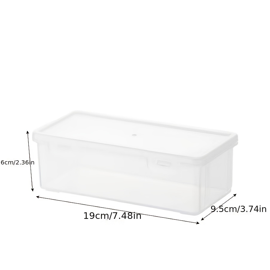 Transparent Plastic Pencil Box School Office Supplies - Temu