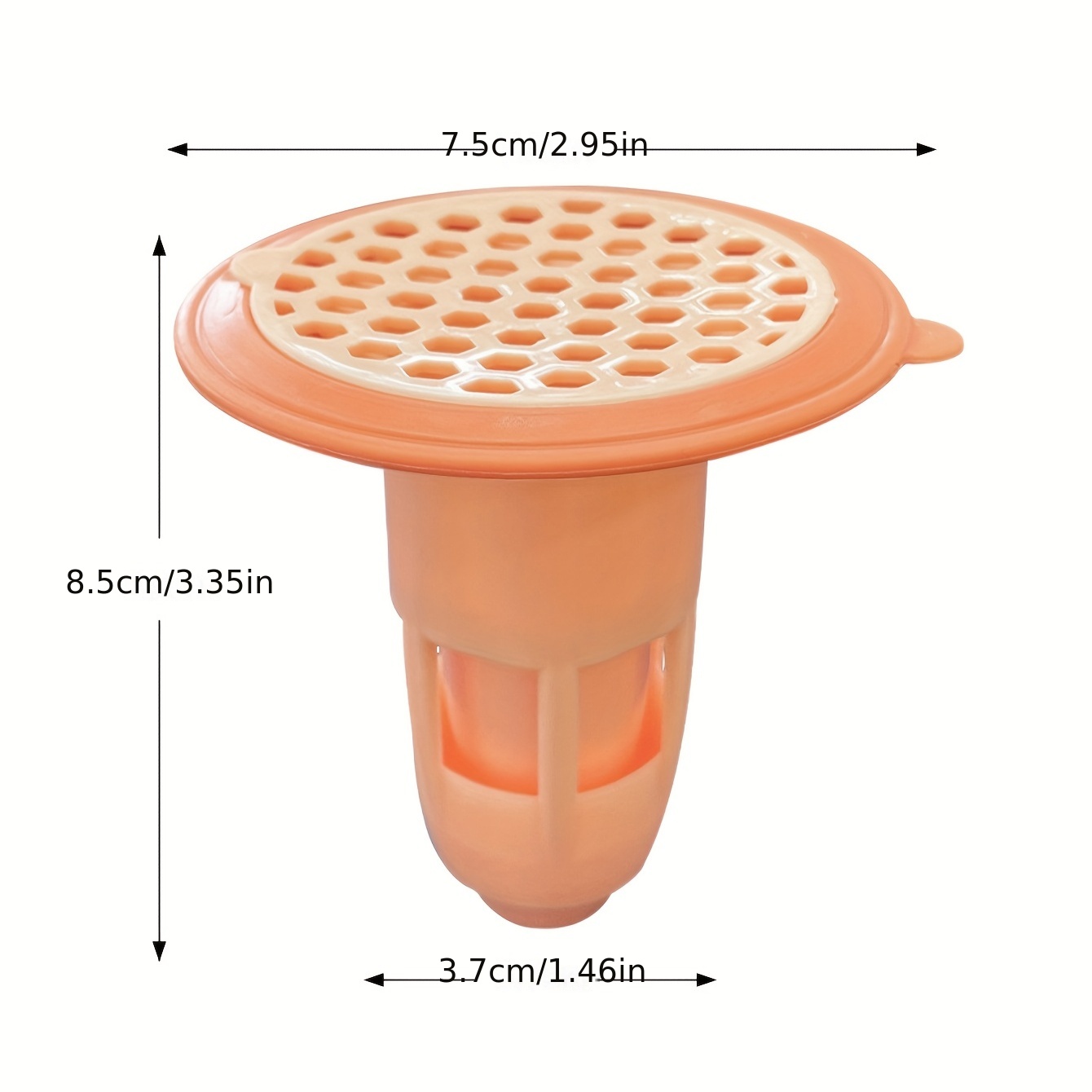 Plastic Shower Floor Drain, Backflow Preventer, One Way Drain Valve