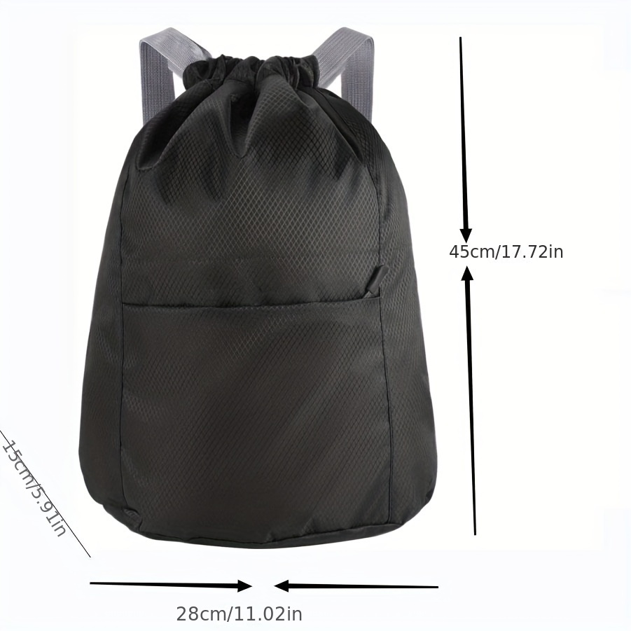 1pc Bolsa Impermeable Cordón Mochilas Deportivas Fitness - Temu Mexico