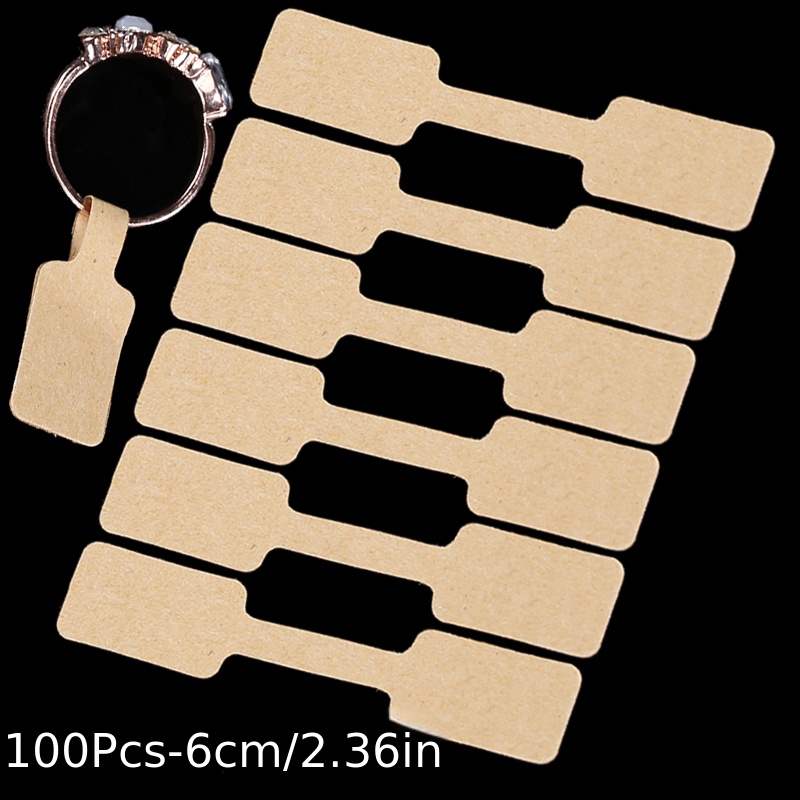 Jewelry Price Tags Stickers 100 Pieces Jewelry Tags For Pricing Self  Adhesive White Blank Jewelry Identification Label Price Tags For Necklace  Earring