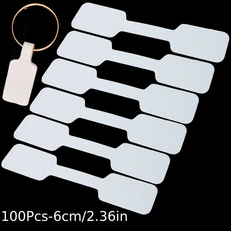 Jewelry Price Tags Stickers 100 Pieces Jewelry Tags For Pricing Self  Adhesive White Blank Jewelry Identification Label Price Tags For Necklace  Earring