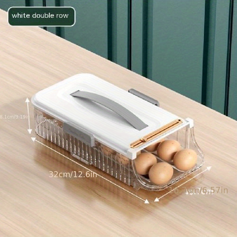 Refrigerator Egg Fresh Keeping Storage Box Rolling Egg Box
