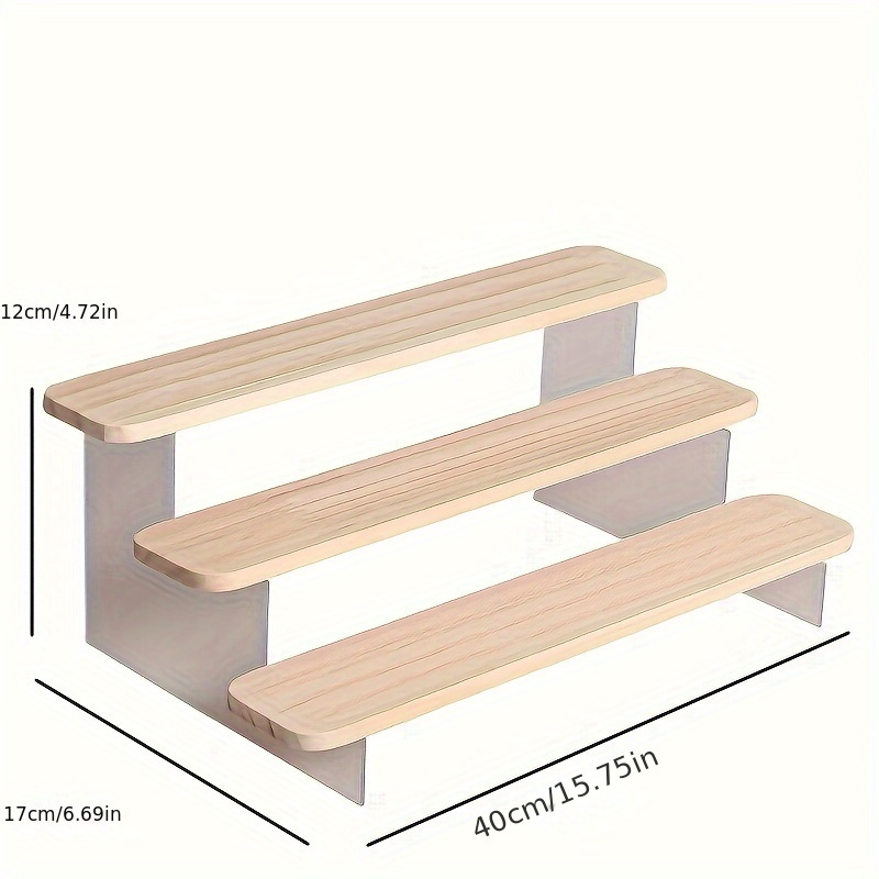 Perfume Organizer, Handmade Model Display Stand, Home Solid Wood