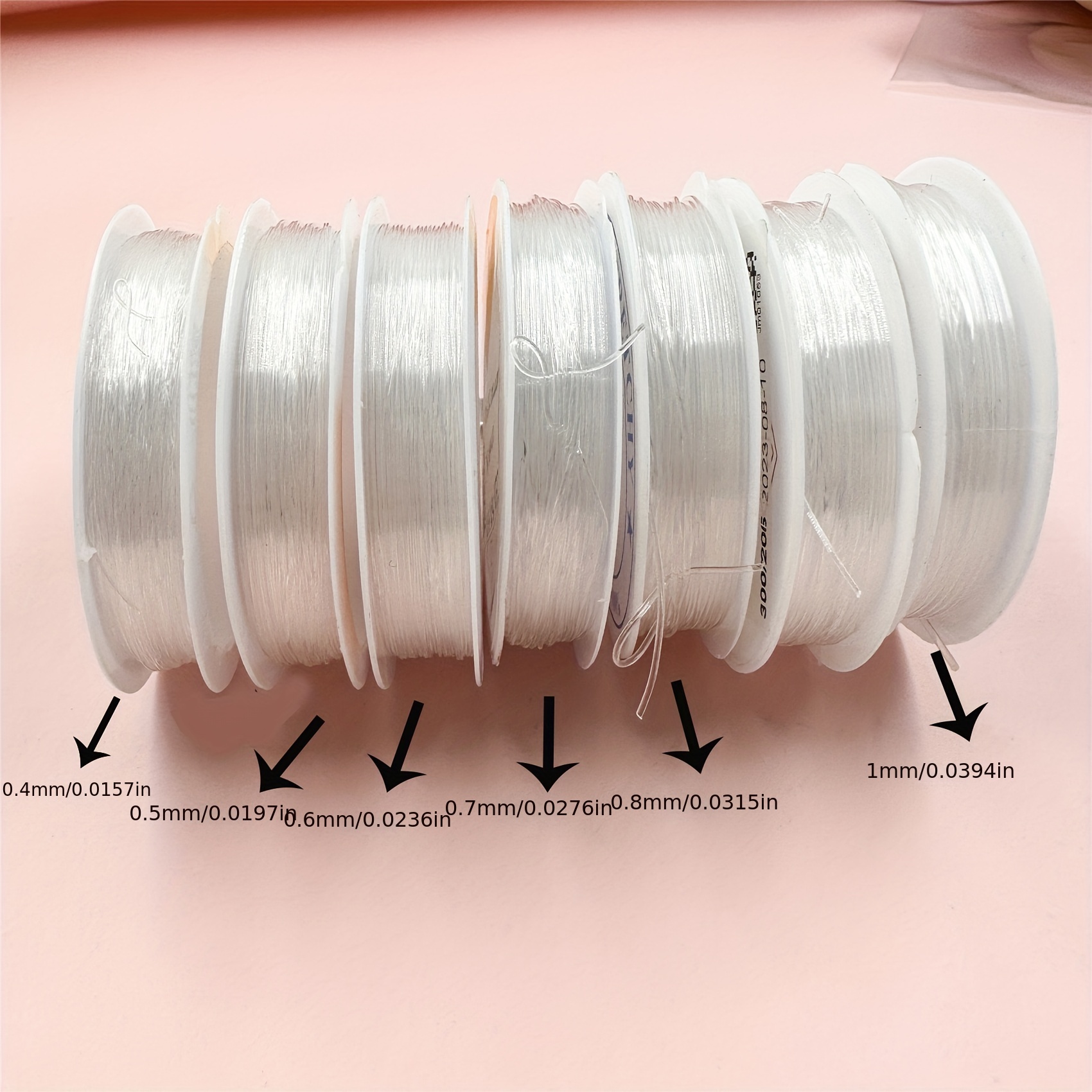 Strong Stretchy Elastic Rope Transparent String Cord Diy - Temu Canada