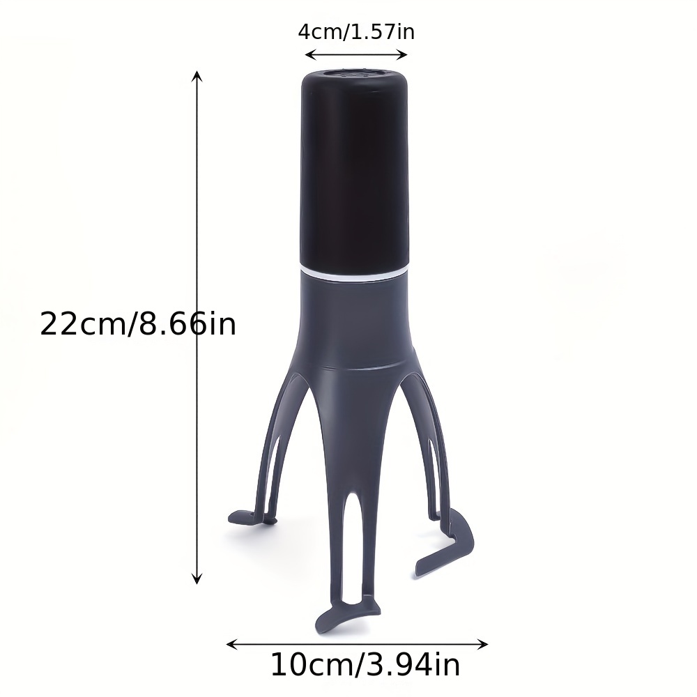 Uutensil Stirr - The Unique Automatic Pan Stirrer - Longer Nylon Legs, Grey