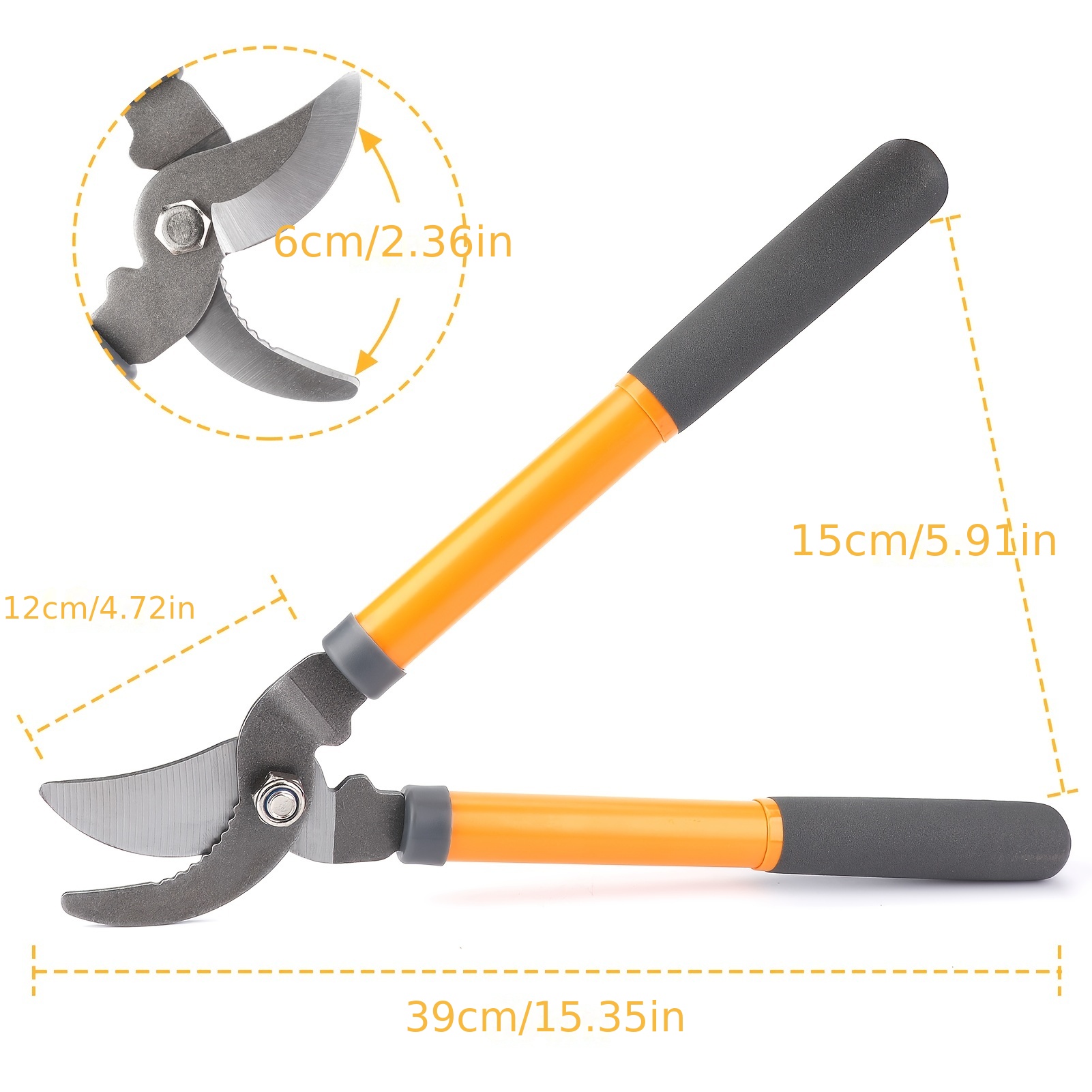 Airaj Multifunctional Pruning Shear Garden Tools Heavy Duty Ultra Sharp  Hand Pruners, Professional Garden Scissors, Rose Clippers For Plants Tree  Trimmers, Multipurpose Garden Shears For Gardening - Temu