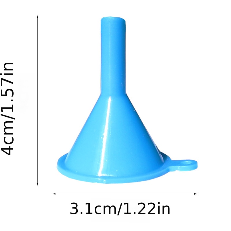 6 Uds Embudo Pequeño Mini Embudo Embudos De Plástico - Temu