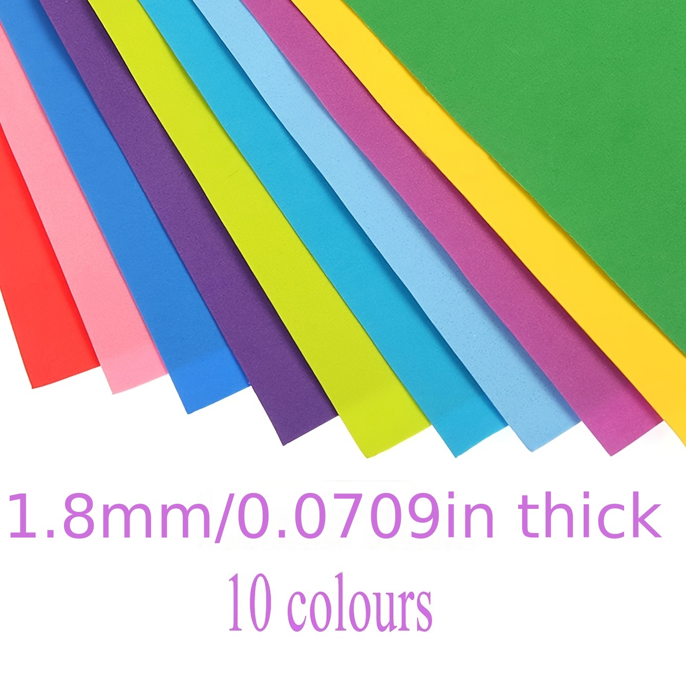 100 Sheets Of Colored A4 Paper, DIY Craft Folding, Used For Color Printing  Paper, DIY Art, Crafts & Paper Cutting (10 Colors)