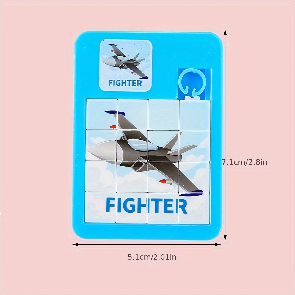 Traffic Airplane Puzzle Decompression Toy Cartoon Creative Mini Game