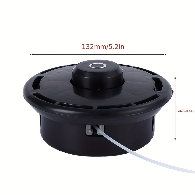 Nylon Trimmer Head With M10x1.25mm Lhf Adapter - Compatible With Alko, , Echo Srm/arm/rm, , , , Aruyama, Solo And More