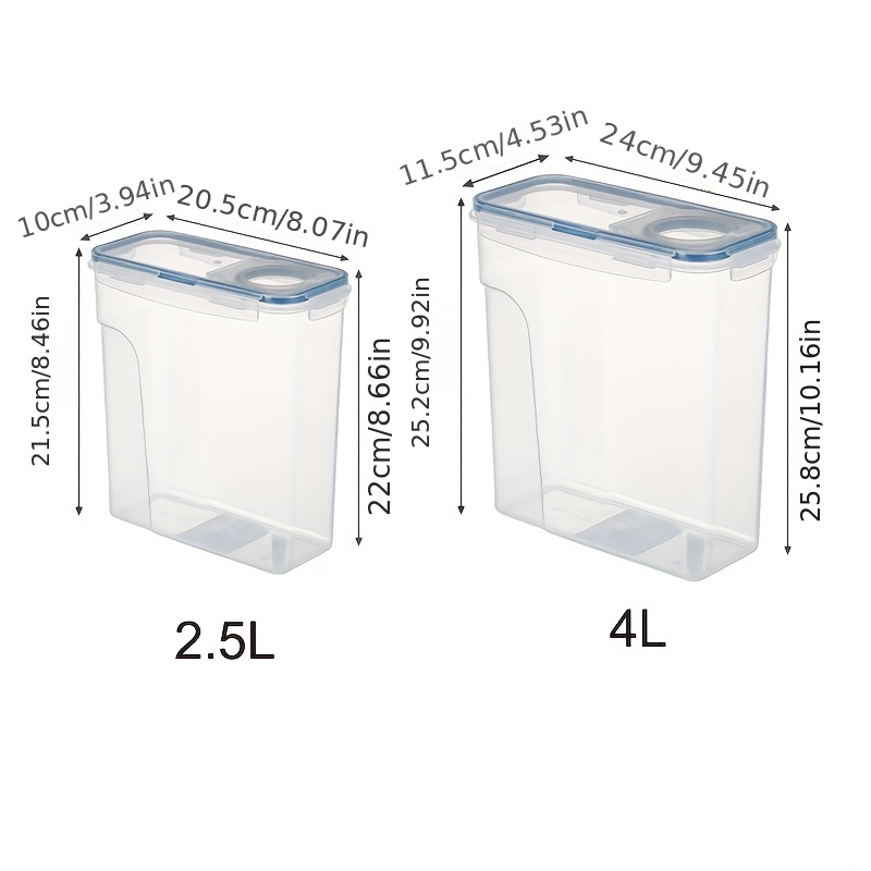 Transparent Food Storage Container Sealed Moisture-proof Box