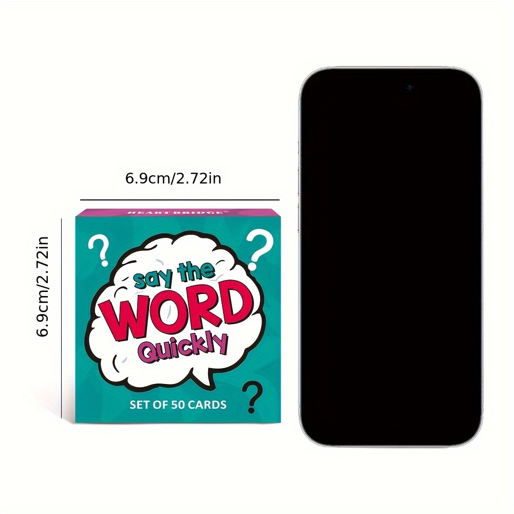 HEART BRIDGE Quick Word Guessing Challenge Card Game