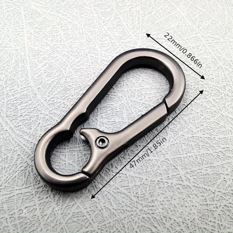 Zinc Alloy 8 Shaped Fortune Buckle Hardware Accessories Keychain