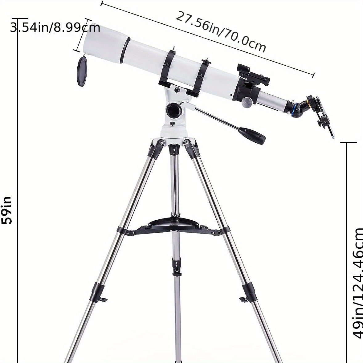 Telescopios Para Adultos Astronomía, Telescopio COZYAGE, 700x90mm