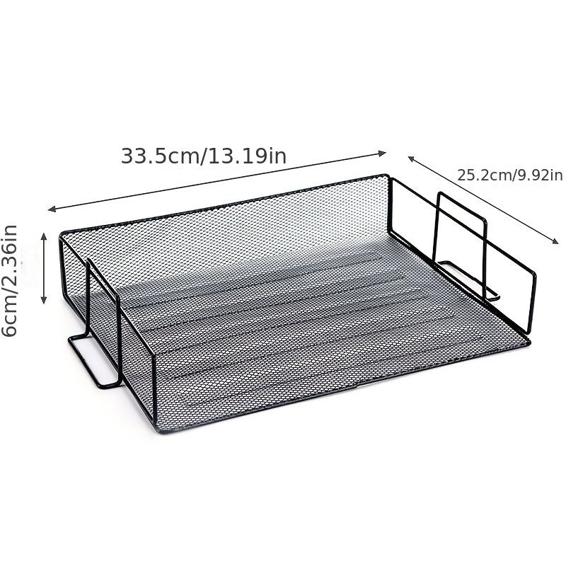 Stainless Steel Stackable File Holder