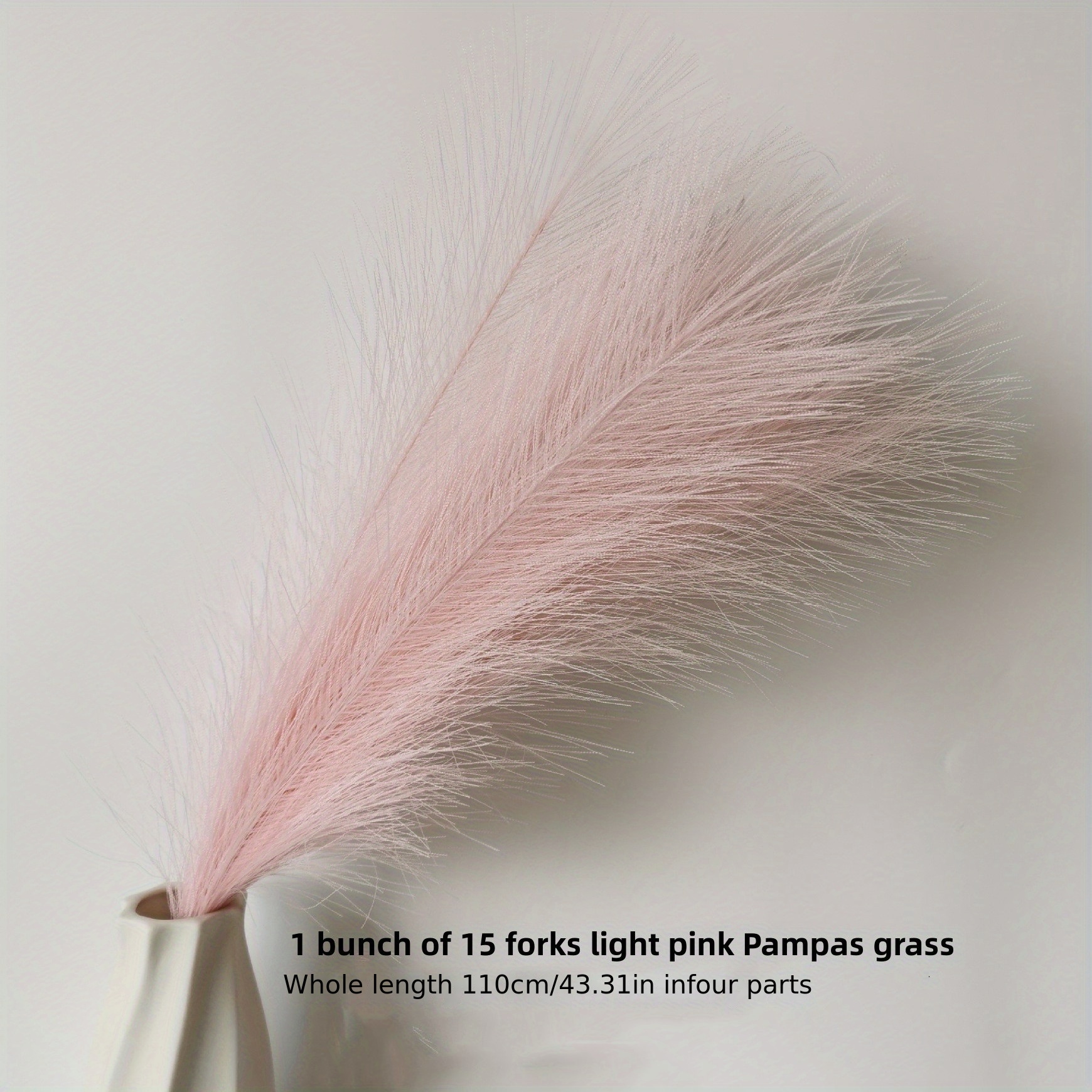 Hot pink Pampas Grass - 110cm
