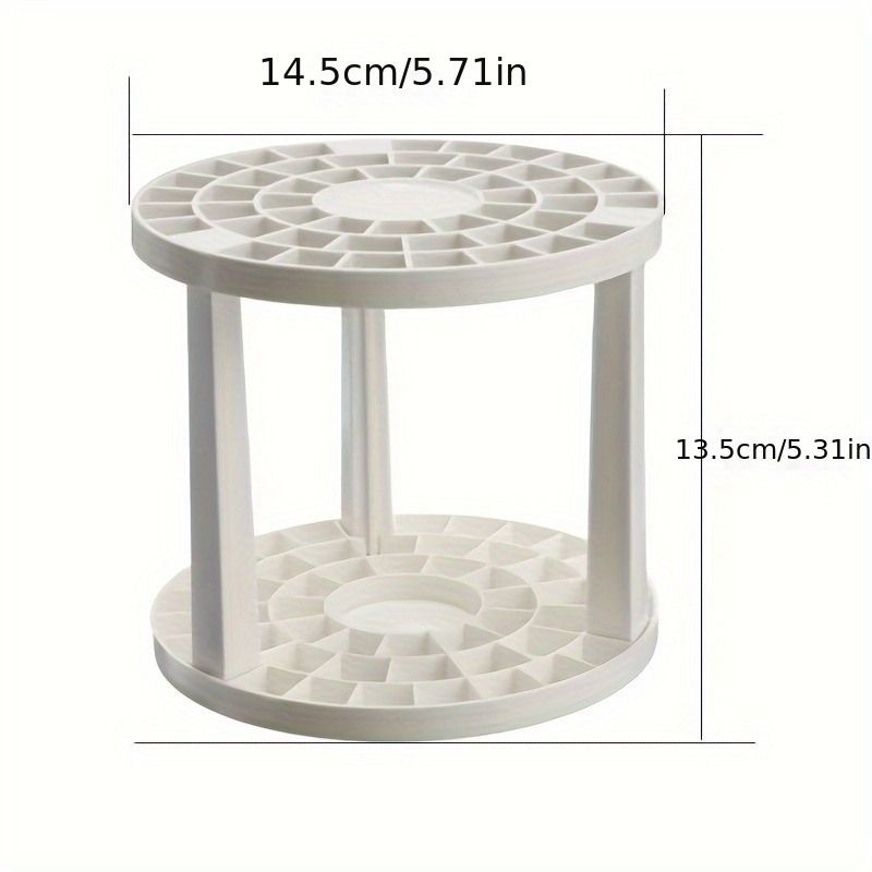 Plastic Round Pen Holder 49 hole Painting Brush Pen Holder - Temu