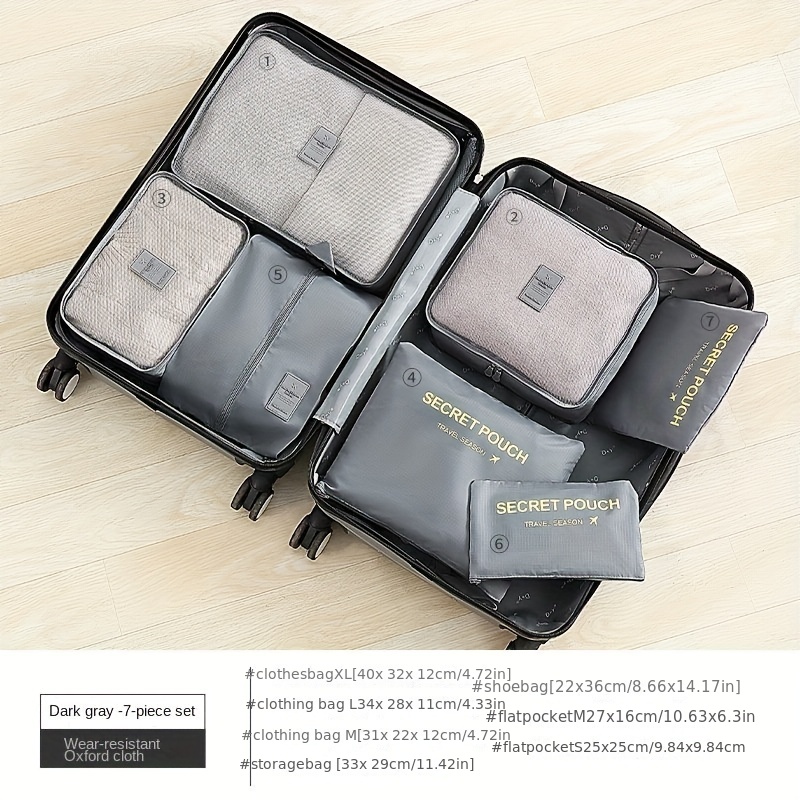 Travel Storage Bag Sets Underwear Luggage Bag Travel - Temu