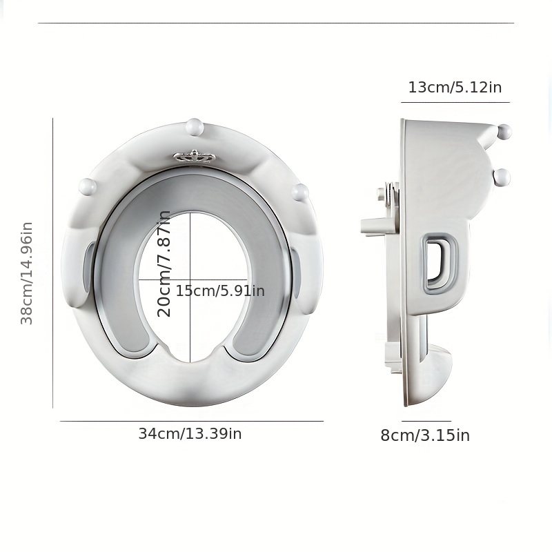 1pc Asiento Inodoro Portátil Niños Asiento Inodoro Bebés - Temu