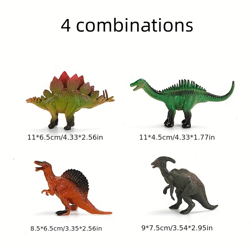  Gzsbaby 6 juguetes suaves jumbo para niños y niños pequeños,  perfectos para los amantes de los dinosaurios, recuerdos de fiesta de  dinosaurios, regalos de cumpleaños : Juguetes y Juegos