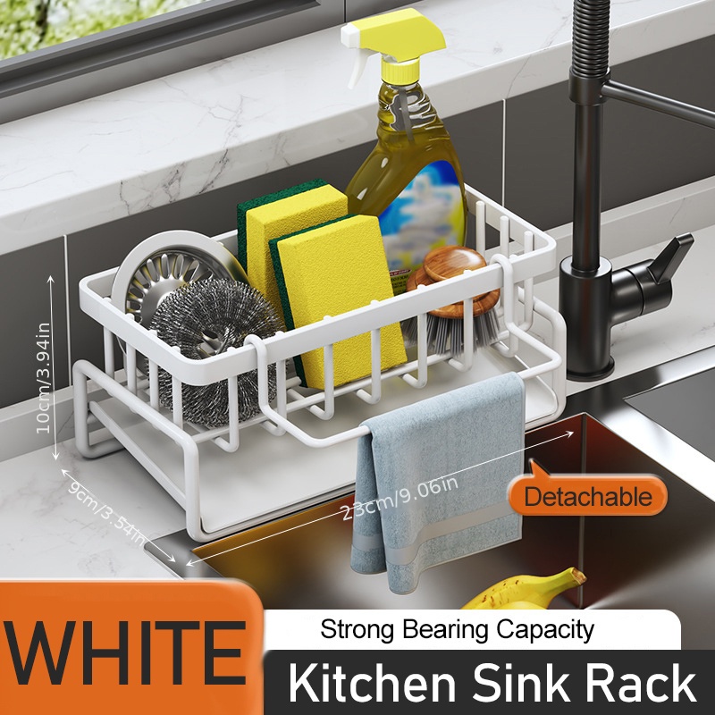 Kitchen Rack Sink Household Sink Drain Baskets Countertop Temu