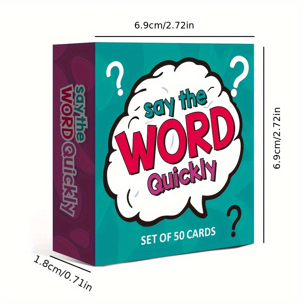 HEART BRIDGE Quick Word Guessing Challenge Card Game