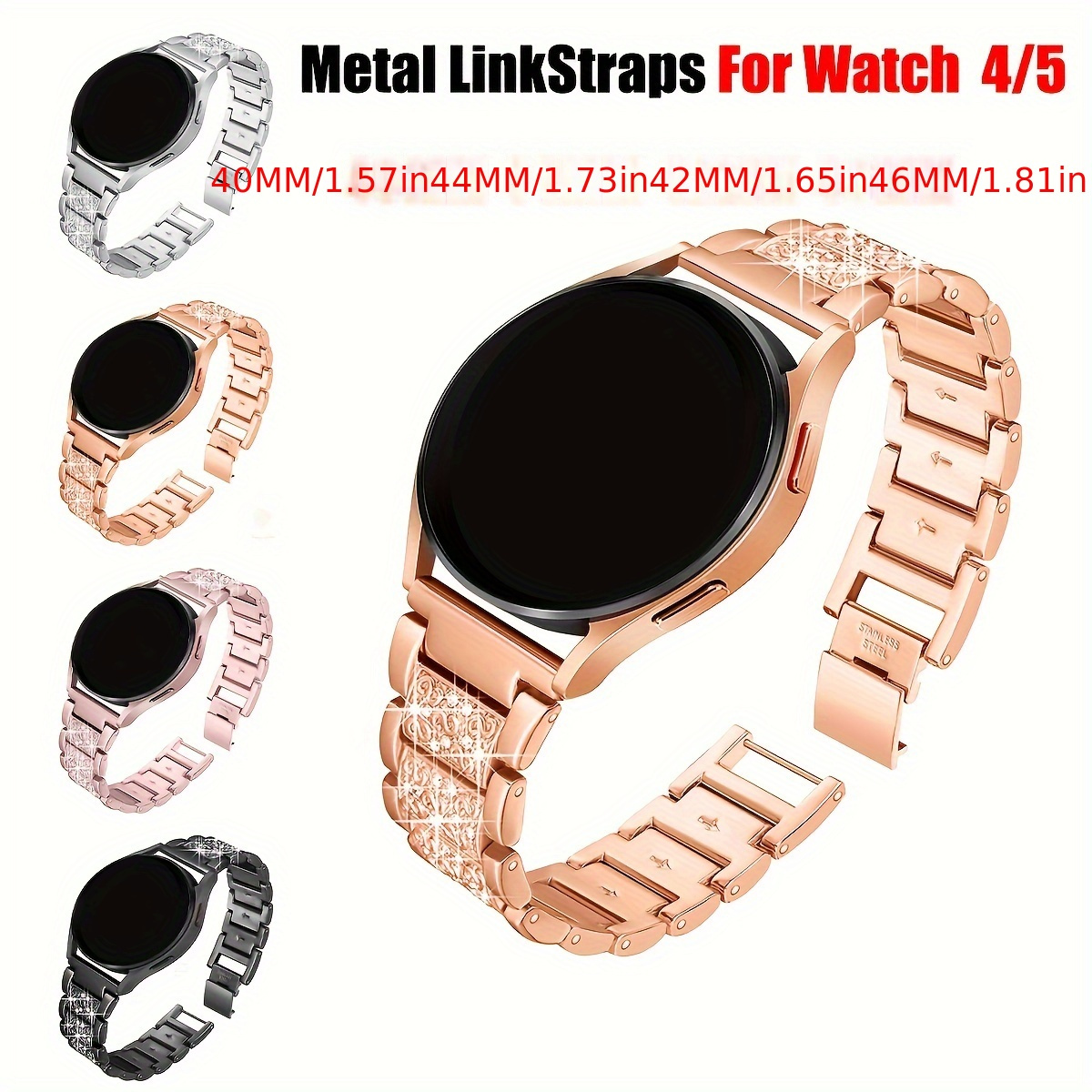 Bracelet Watch 4 & Watch 5 - Strap-it Samsung Galaxy Watch 5