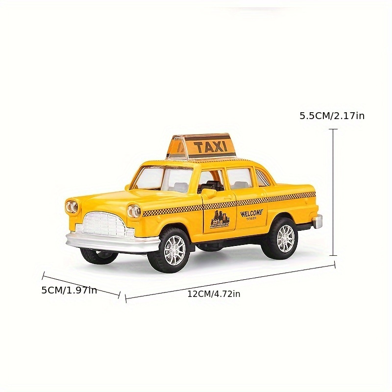 taxi in 1:36 giocattolo decorativo a Temu Italy - Main Image