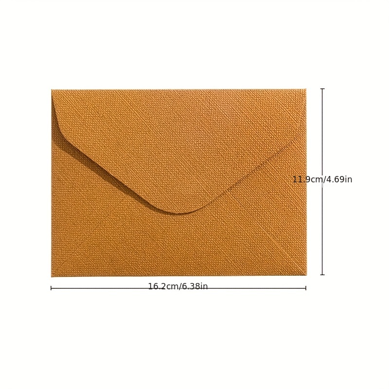 Vintage Pattern Envelope High End Business Invitation Card Postcard  Invitation Fire Paint Envelope Bag - Temu