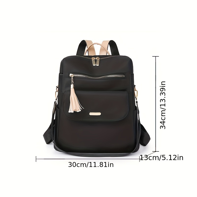 fashion anti theft backpack purse simple convertible travel womens casual school knapsack details 1