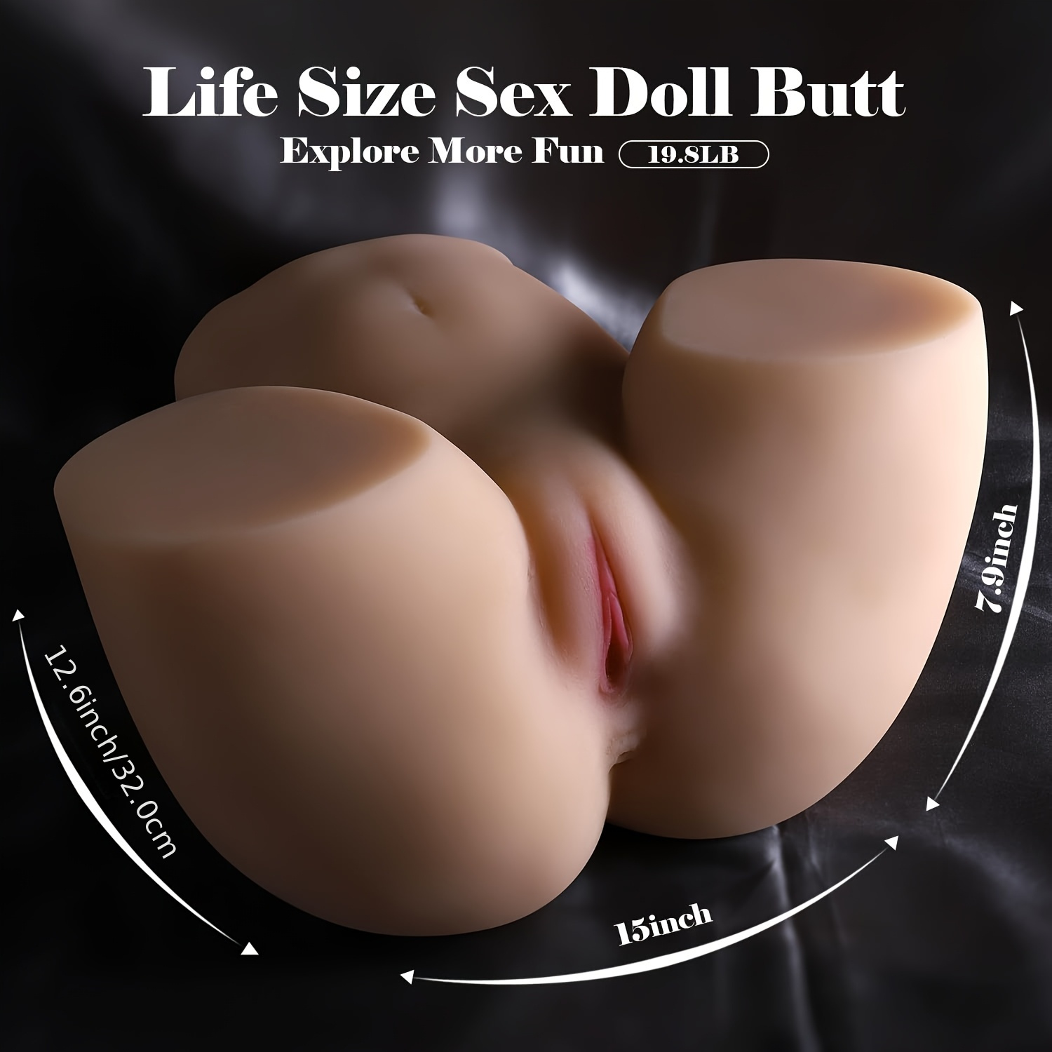 life size sex toy 60Lb Big Ass Sex Doll Life Size Sex Dolls For Men, Realistic Big Booty Sex  Doll main image 0