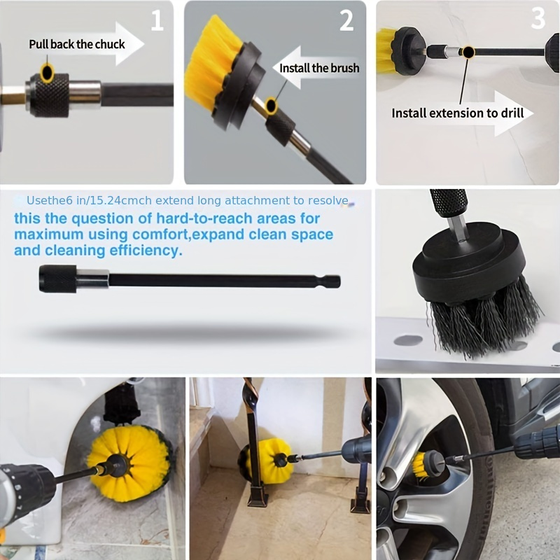 Bottle Brush Drill Accessory